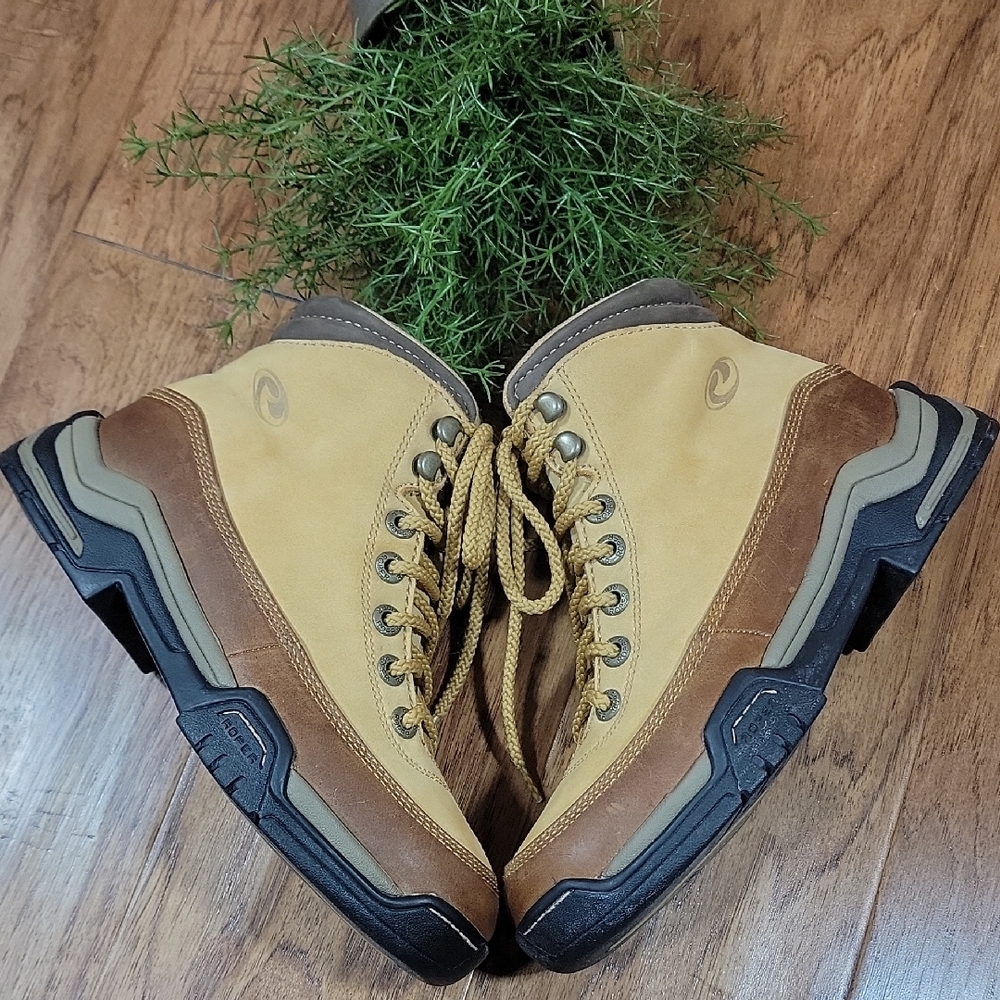 Roper Leather Lace-Up Boots 6.5